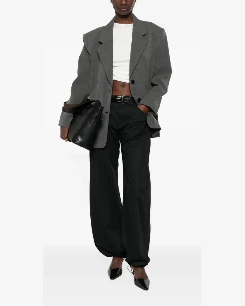 Gestuz GzPaula Oz notched-lapels blazer - Grau Grau