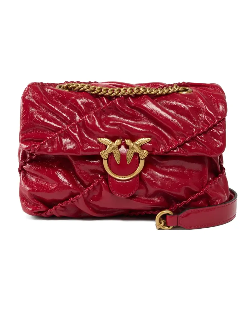 Pinko Love Bird Schultertasche - Rot Rot