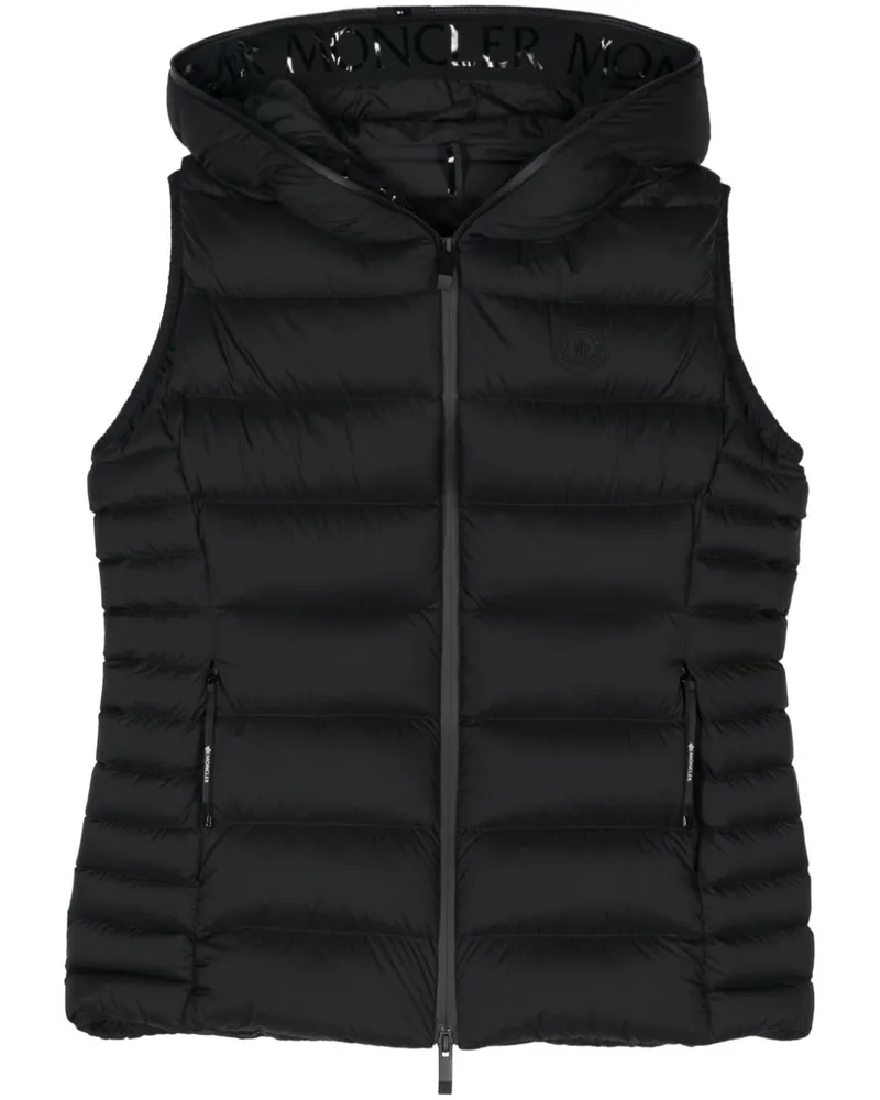 Moncler Barraux Weste - Schwarz Schwarz