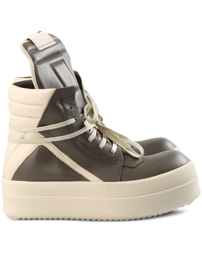 Rick Owens suede hi-top sneakers - Braun Braun