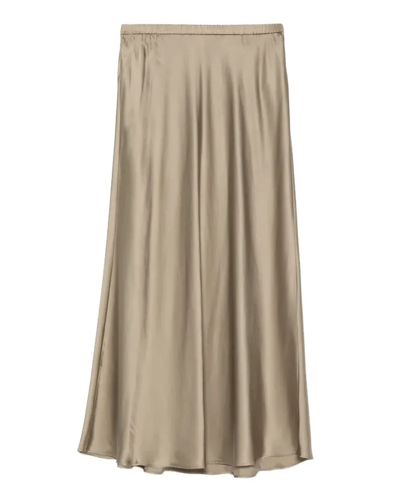 Samsøe & Samsøe Samiley satin-finish skirt - Grün Grün