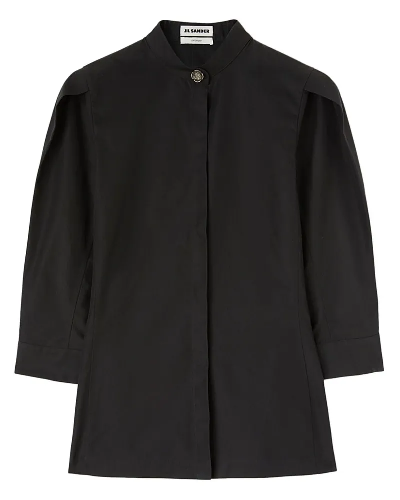 Jil Sander Saturday P.M. Hemd - Schwarz Schwarz
