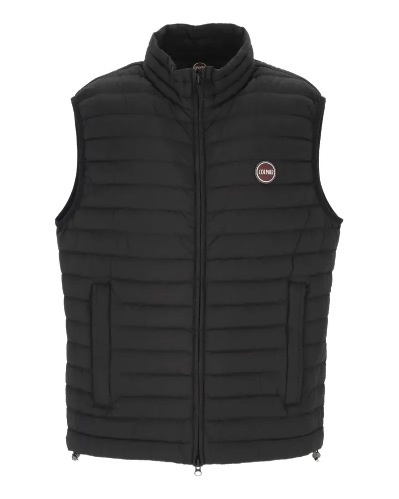 Colmar quilted down gilet - Schwarz Schwarz