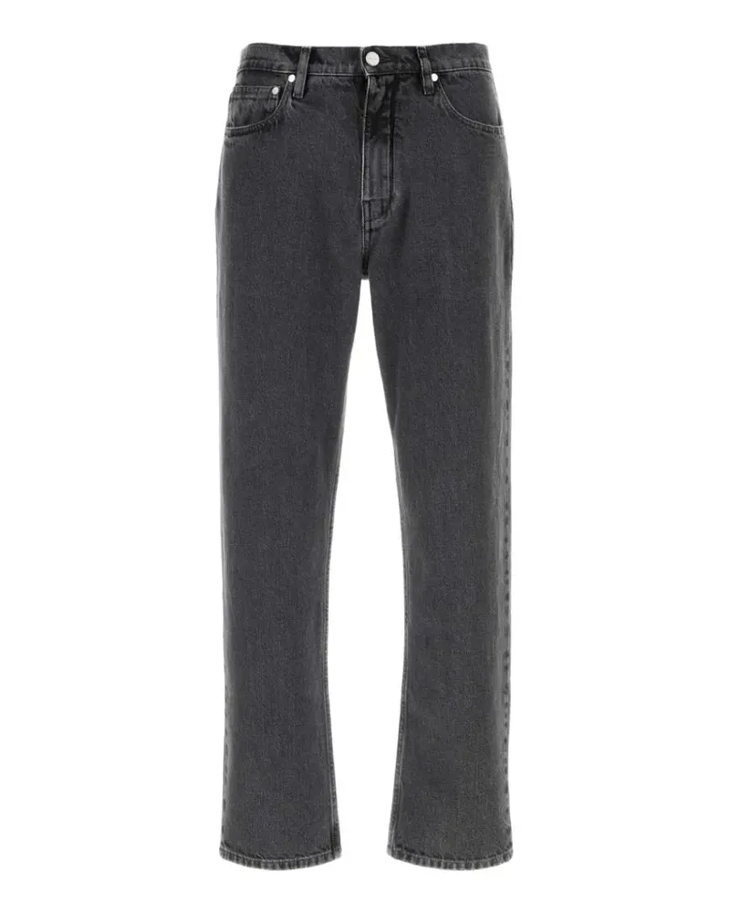 Jil Sander washed straight-leg jeans - Grau Grau
