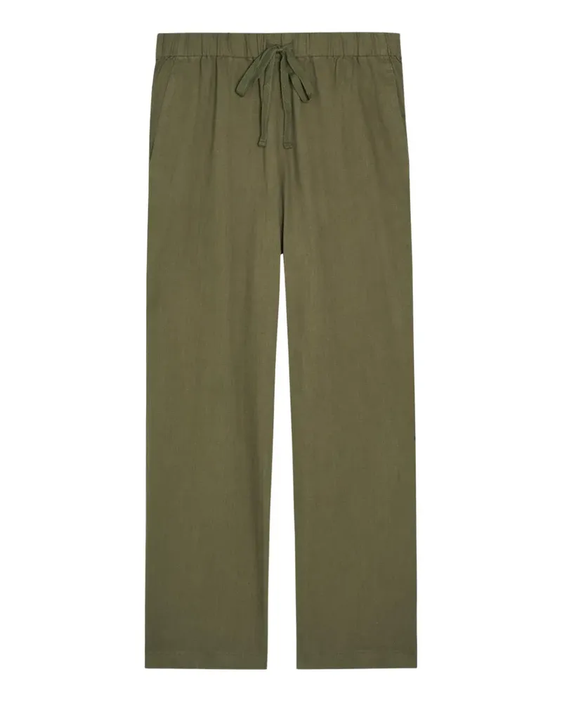 Eileen Fisher Gerade Hose mit Kordelzug - Grün Grün