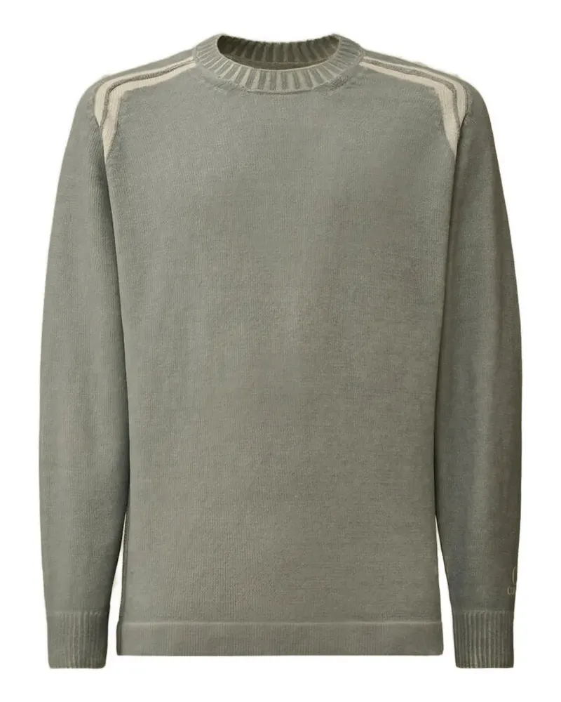 C.P. Company Crepe Double Dyed Pullover mit Rundhalsausschnitt - Grau Grau