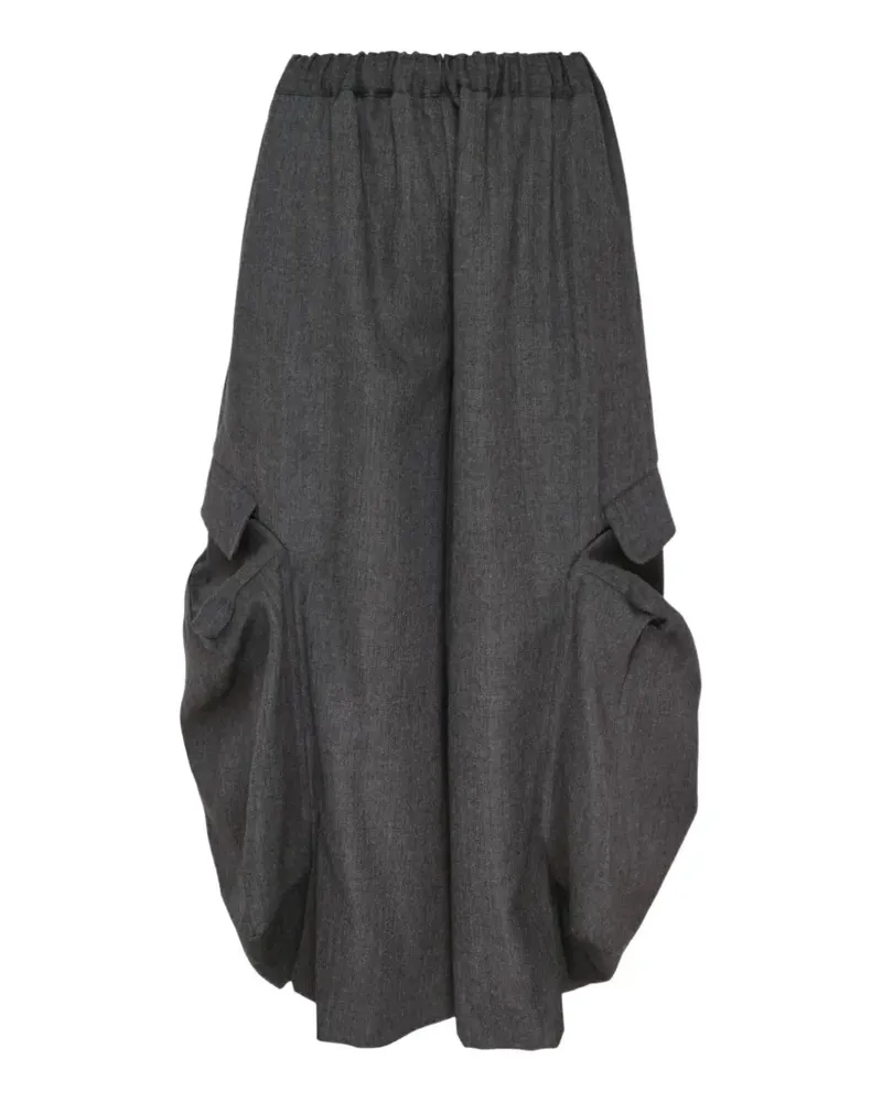 Comme des Garçons wide-leg cargo pants - Grau Grau