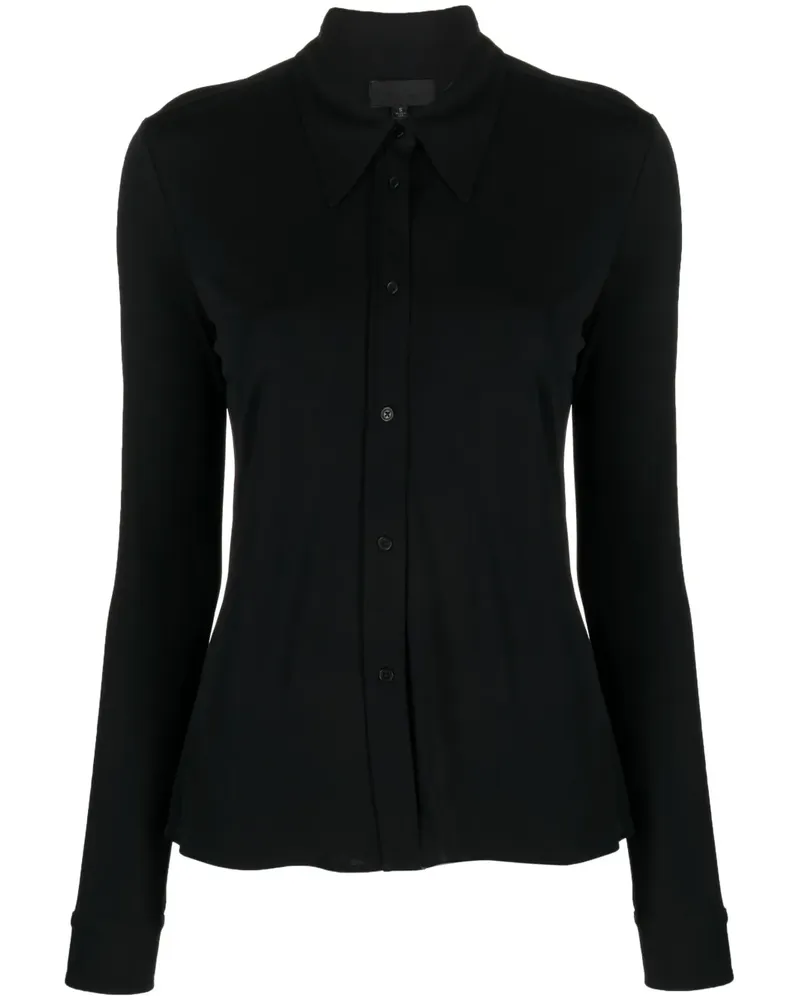 Nili Lotan Celestine Hemd - Schwarz Schwarz