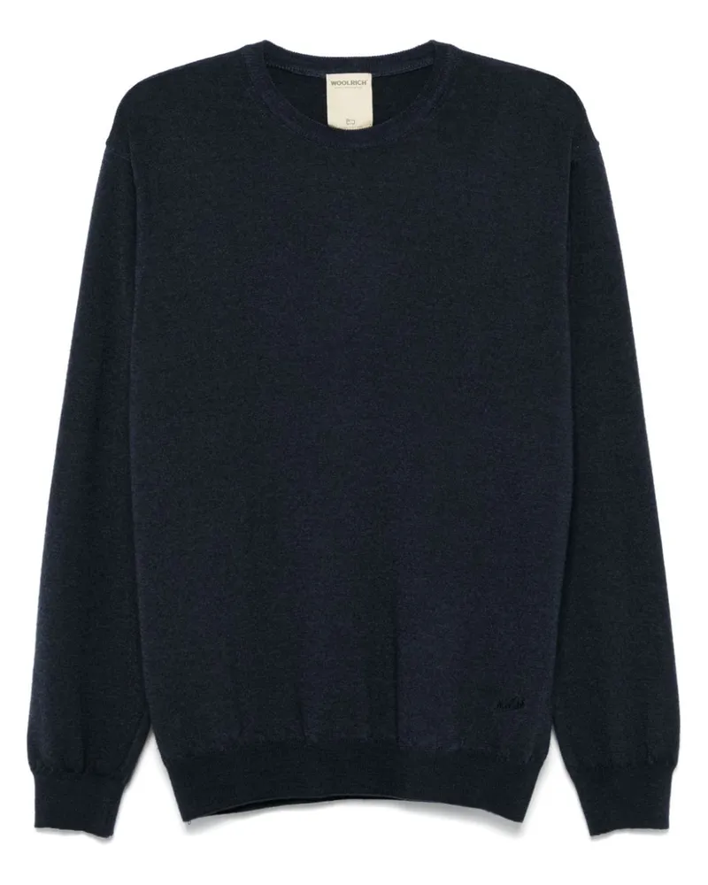 Woolrich Klassischer Pullover - Blau Blau