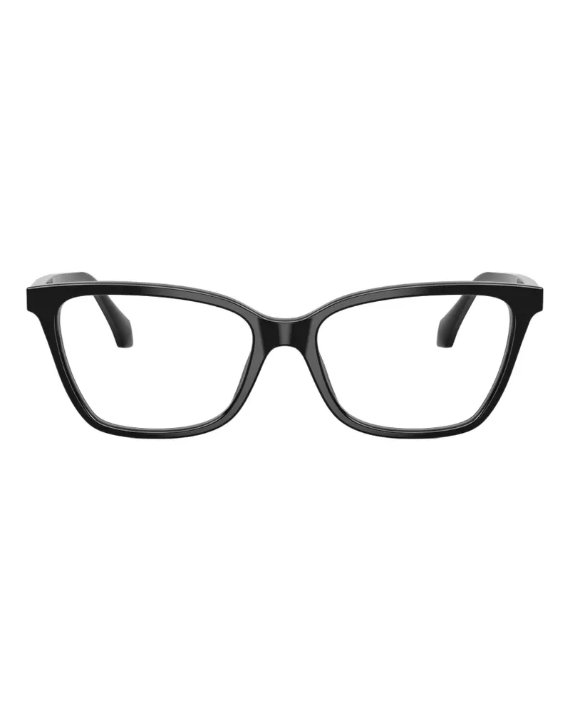 Versace Cat-Eye-Brille - Schwarz Schwarz