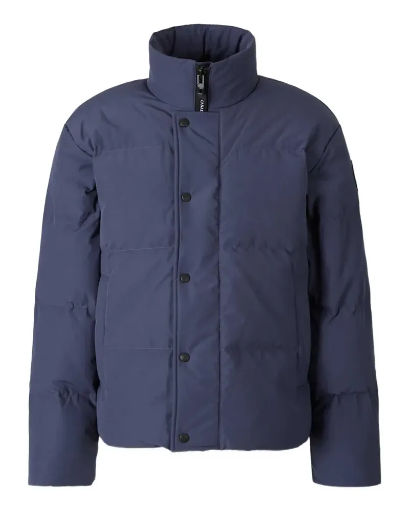 Canada Goose Gesteppte Jacke mit Stehkragen - Blau Blau