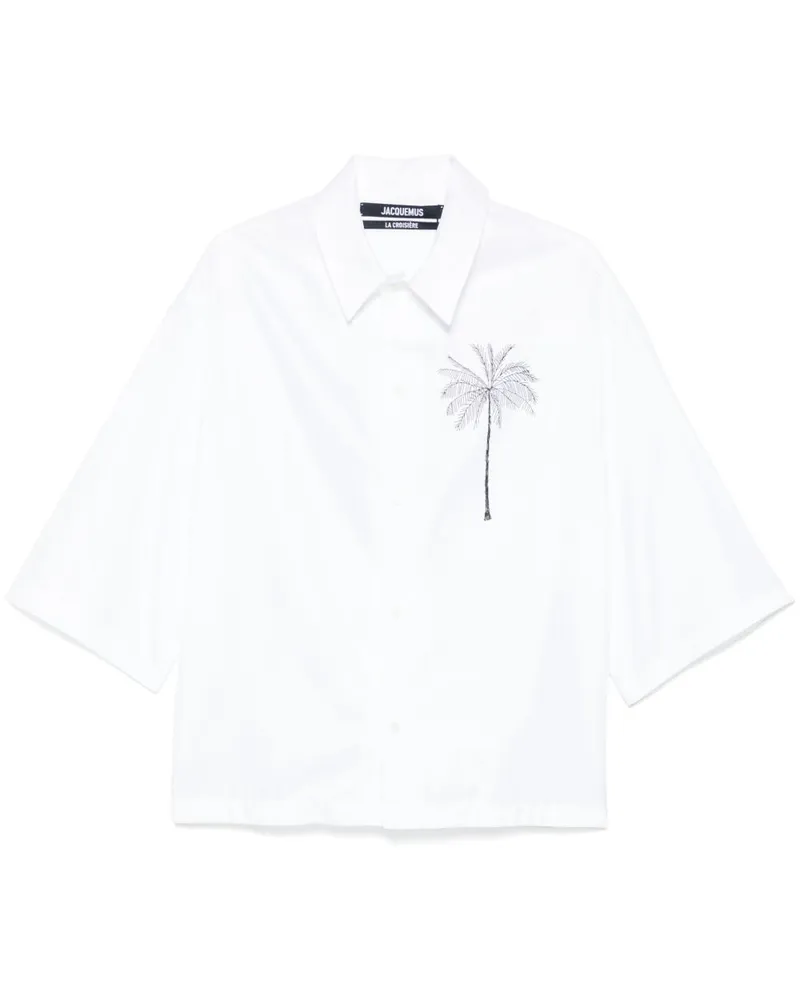 Jacquemus La Chemise Aloe Hemd - Weiß Weiß