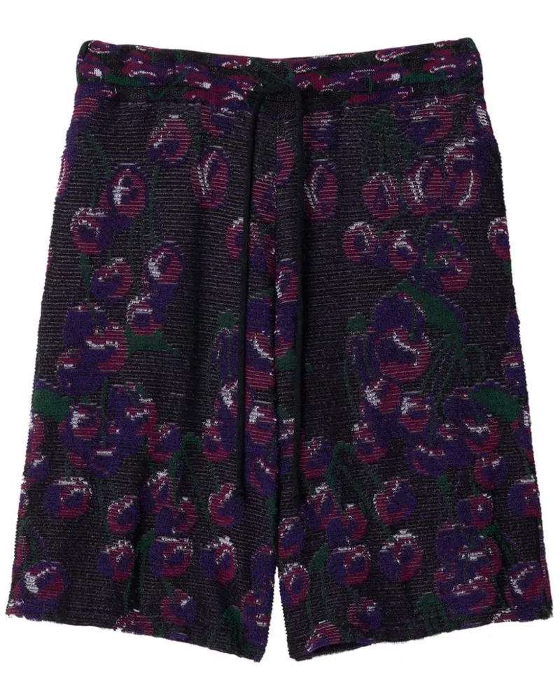 Burberry Shorts mit Intarsienmuster - Rosa Rosa