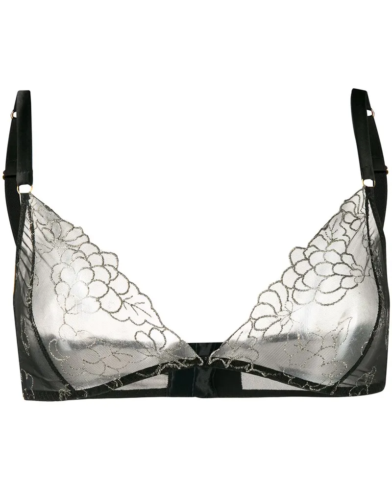 Gilda & Pearl All That Glitters' BH - Schwarz Schwarz