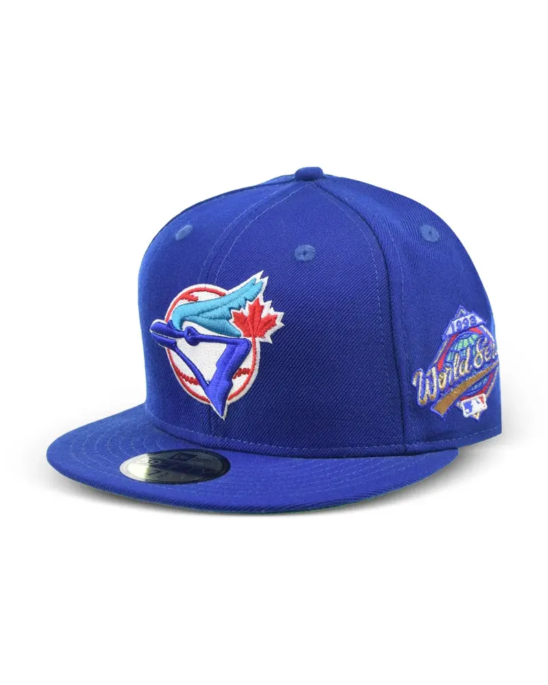 New Era 59FIFTY Toronto Blue Jays 1993 World Series Baseballkappe - Blau Blau