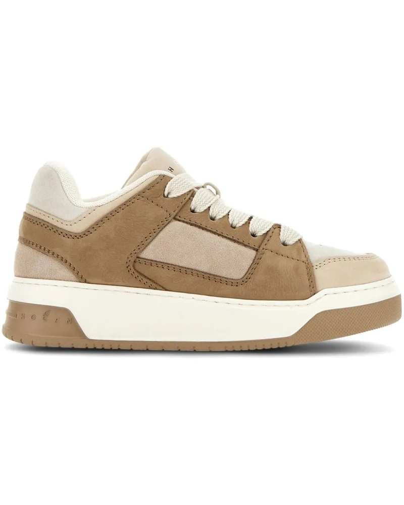 Hogan H667 Sneakers mit Schnürung - Nude Nude