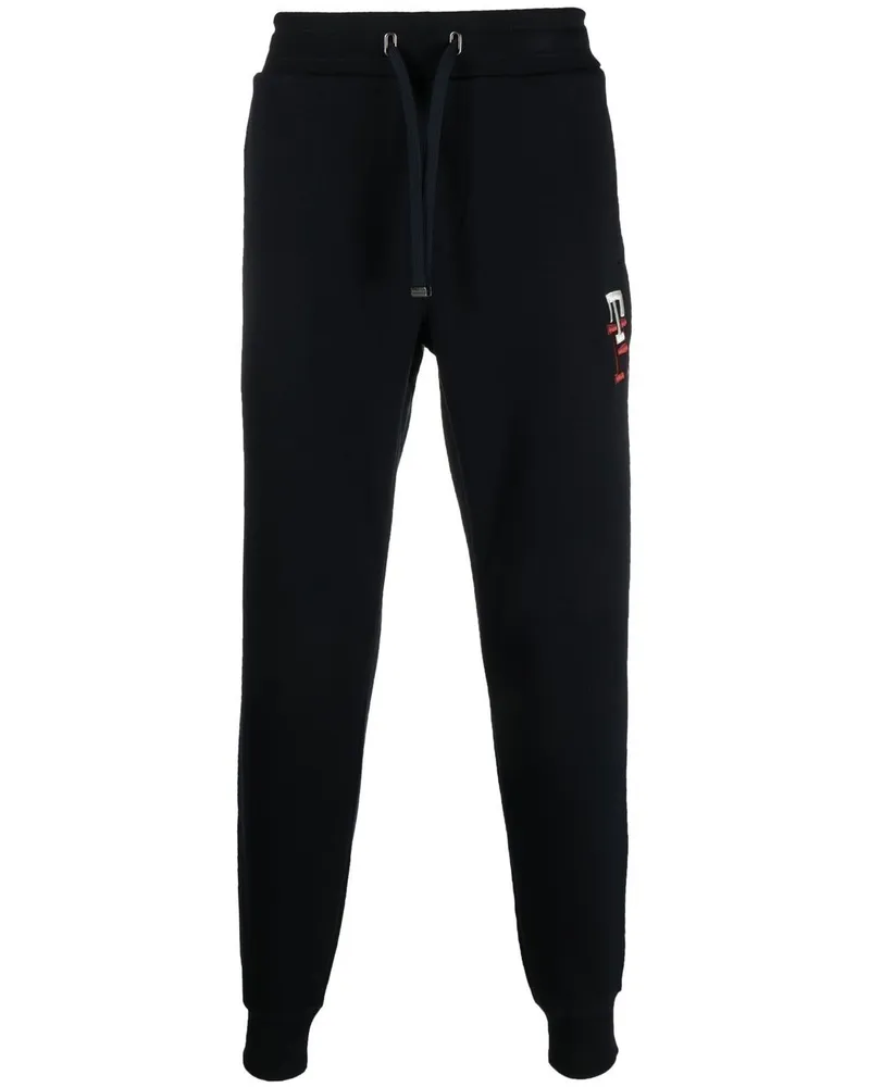 Tommy Hilfiger Jogginghose mit Logo-Stickerei - Blau Blau