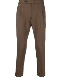 Low Brand Cropped-Hose mit Tapered-Bein Braun