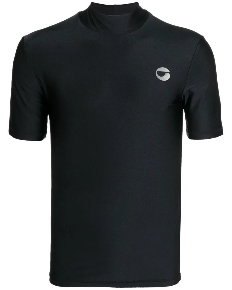 COPERNI T-Shirt mit Logo-Print - Schwarz Schwarz