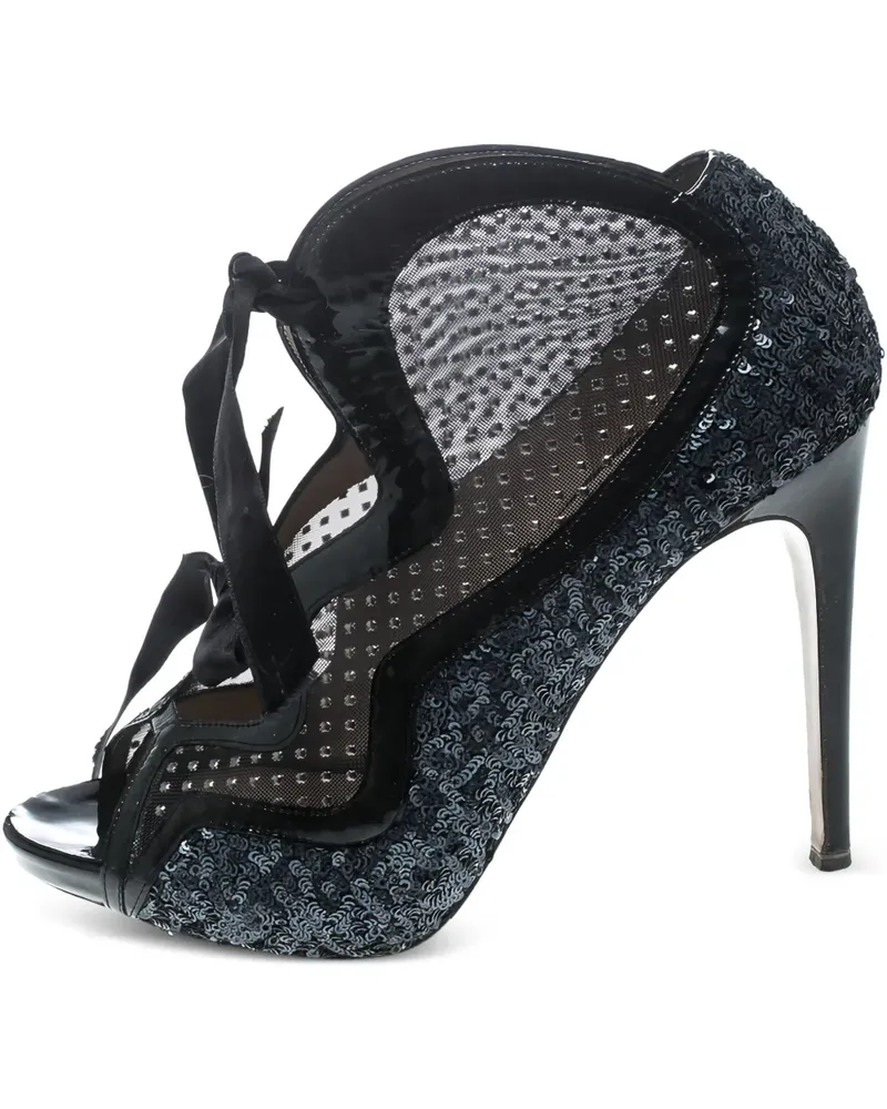 Nicholas Kirkwood Stiefeletten aus Mesh - Schwarz Schwarz