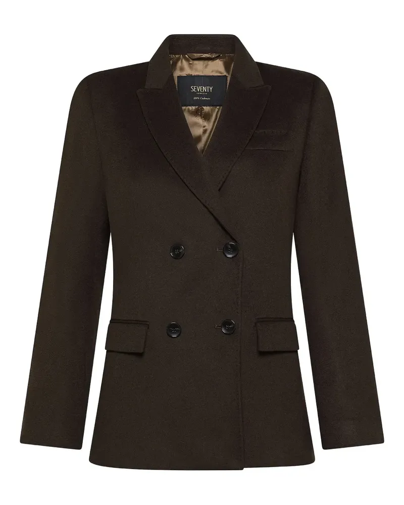 Seventy double-breasted jacket - Braun Braun