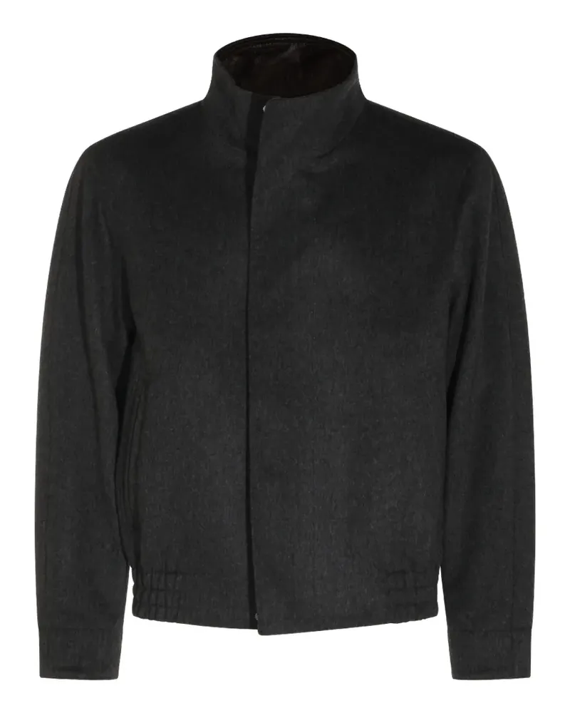 LARDINI Jacke mit Stehkragen - Grau Grau