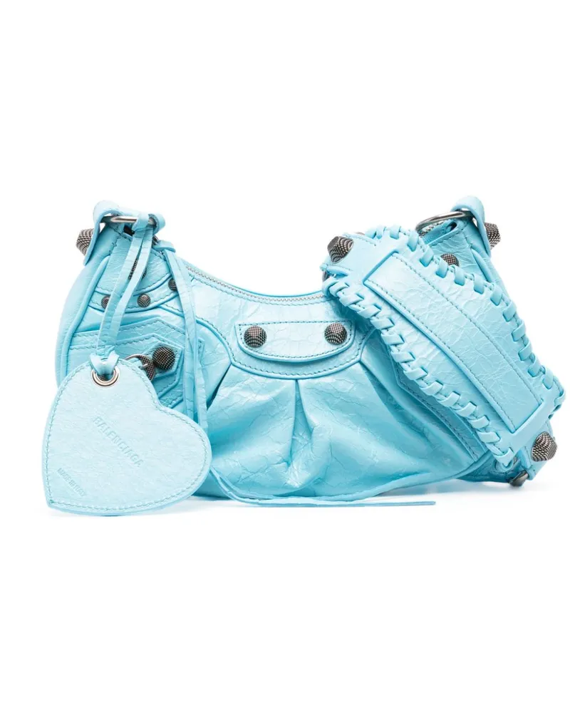 Balenciaga Le Cagole XS Schultertasche - Blau Blau
