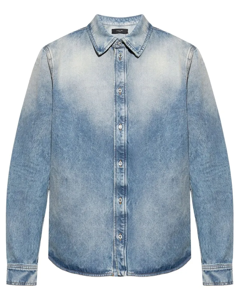 Amiri MA Quad Jeanshemd - Blau Blau