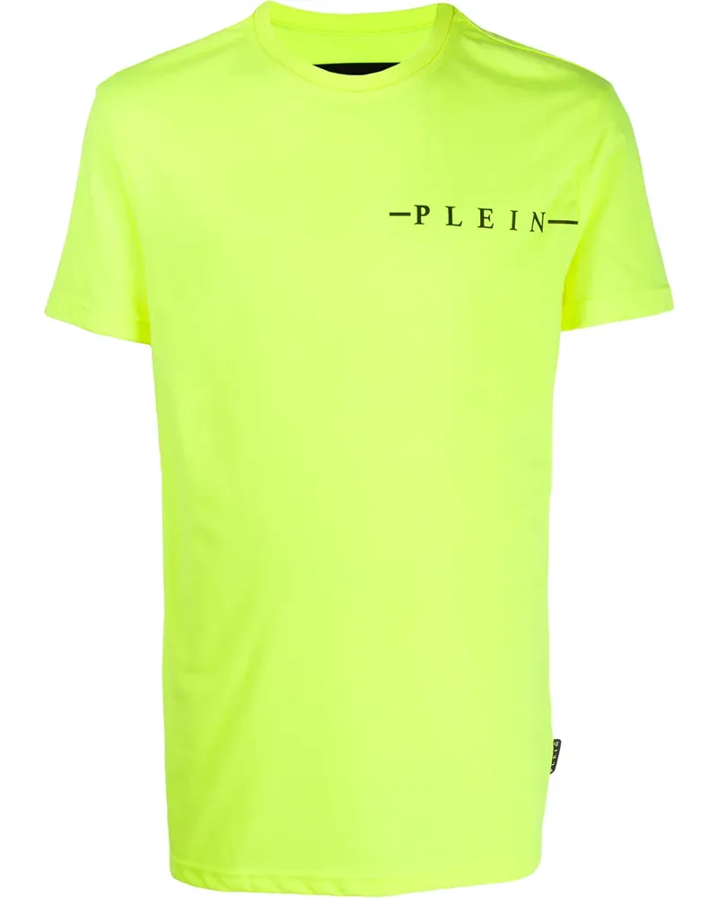 Philipp Plein T-Shirt mit Logo - Gelb Gelb