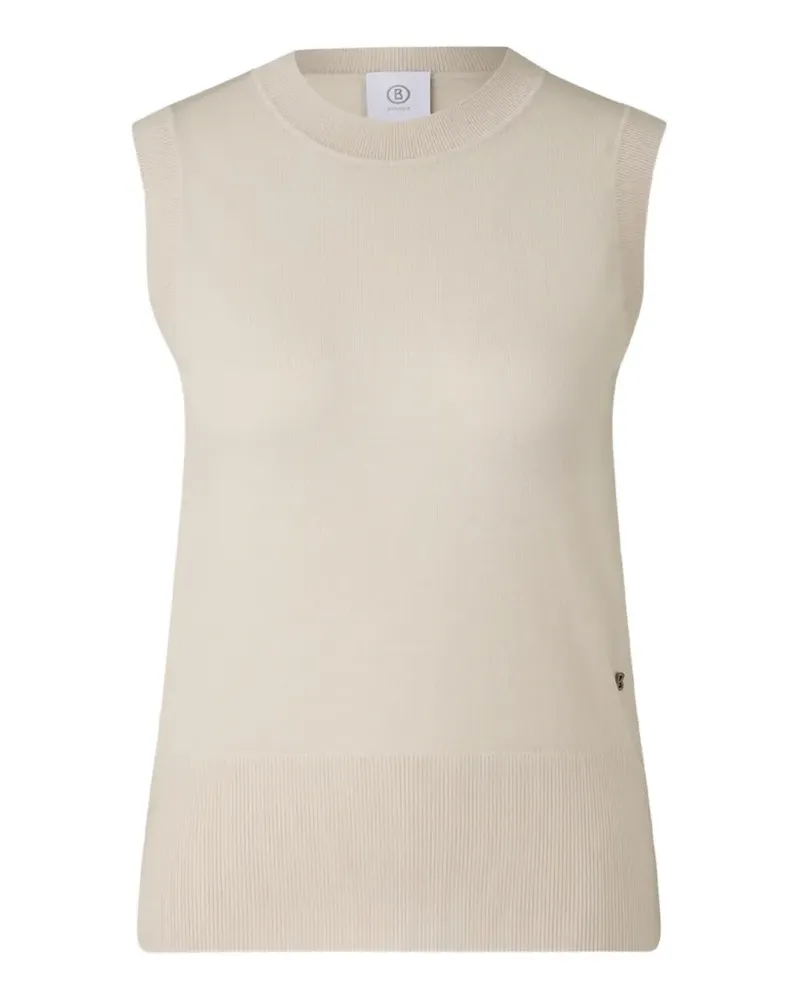 Bogner Isola knitted tank top - Nude Nude