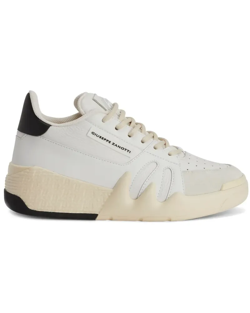 Giuseppe Zanotti Talon Sneakers mit Kontrasteinsätzen - Weiß Weiß