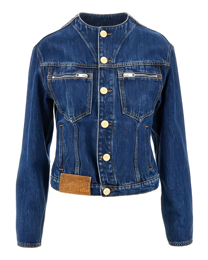 Bally Hemdjacke aus Denim - Blau Blau