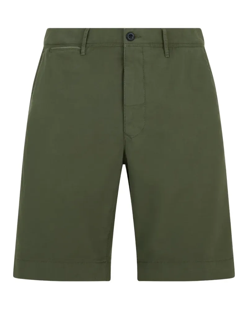 Slowear straight-leg flap-pocket shorts - Grün Grün