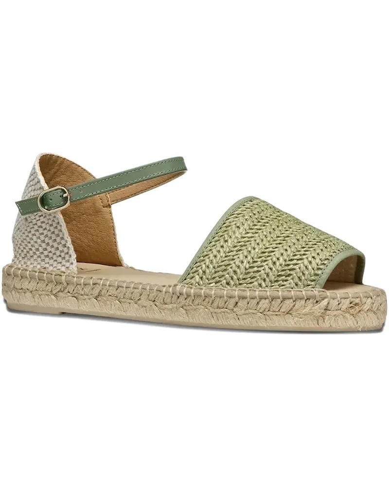 Geox Gewebte Lampedusa Espadrilles - Grün Grün