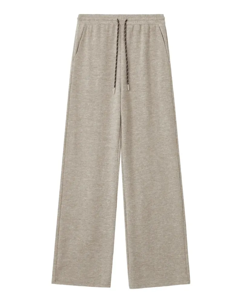 Tout a Coup drawstring-waist wide-leg track pants - Nude Nude