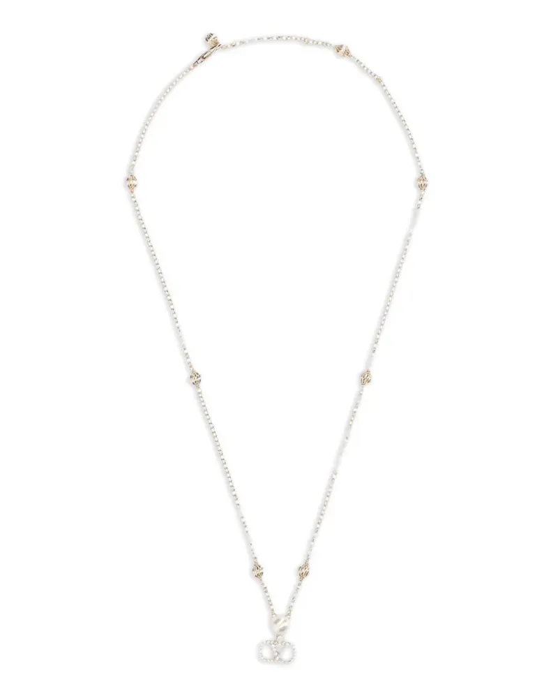 Valentino Garavani vlogo signautre Necklace - Gold Gold