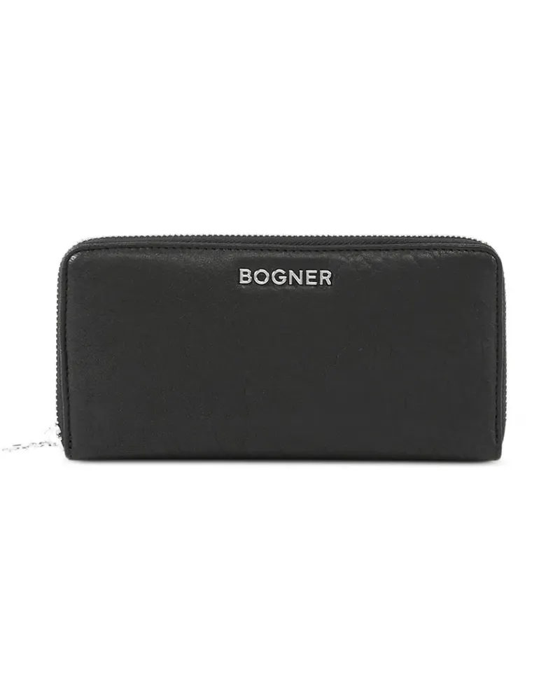 Bogner Anzere Ela Portemonnaie aus Leder - Schwarz Schwarz