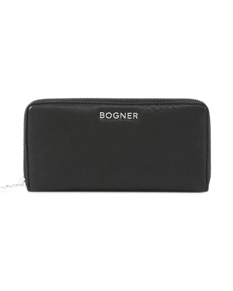 Bogner Anzere Ela Portemonnaie aus Leder - Schwarz Schwarz