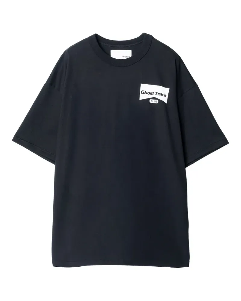 Yoshio Kubo T-Shirt mit grafischem Print - Schwarz Schwarz