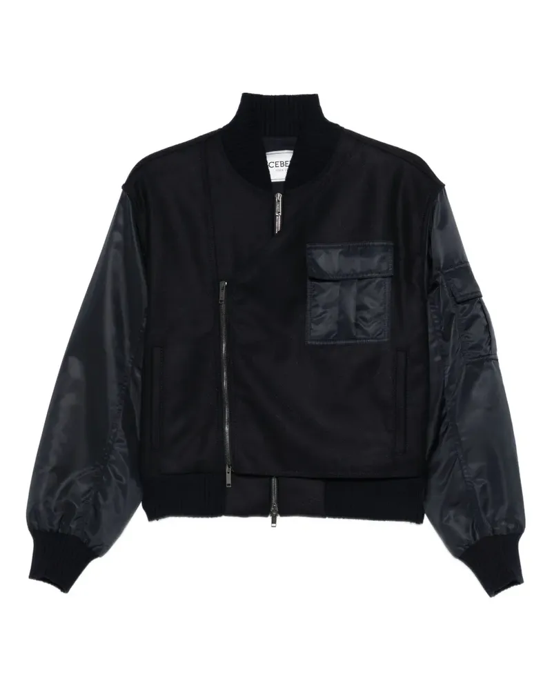 Iceberg zip pocket jacket - Blau Blau