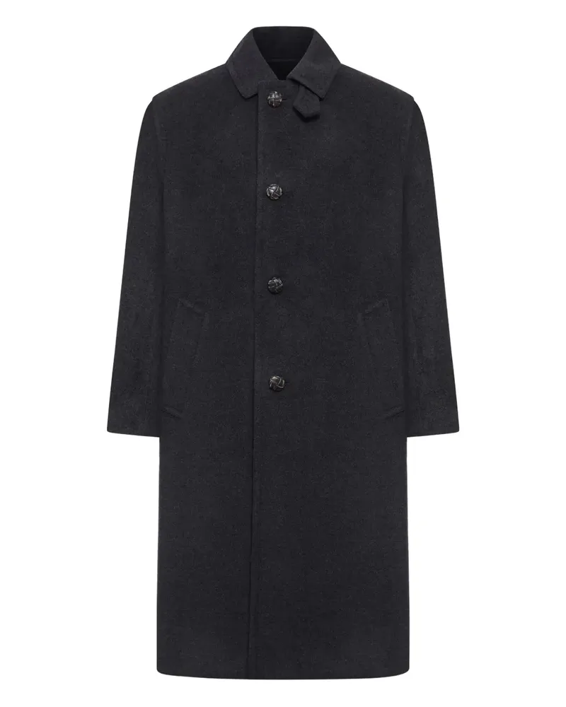 Prada buttoned wool coat - Grau Grau
