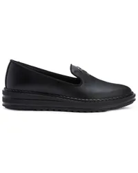 Giuseppe Zanotti Tim Loafer mit Logo Schwarz