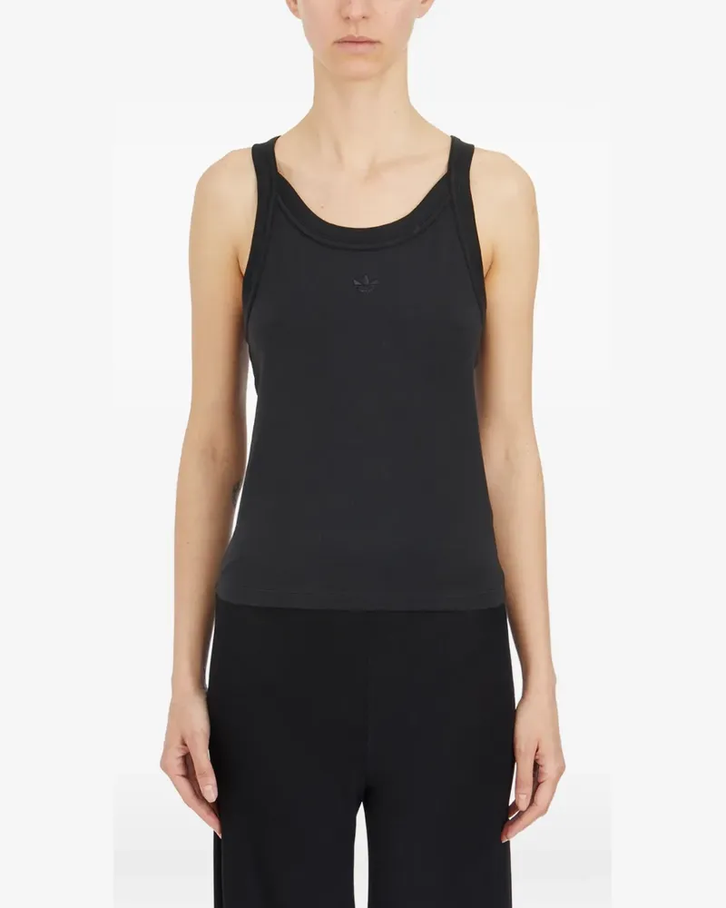 adidas premium essential tank top - Schwarz Schwarz