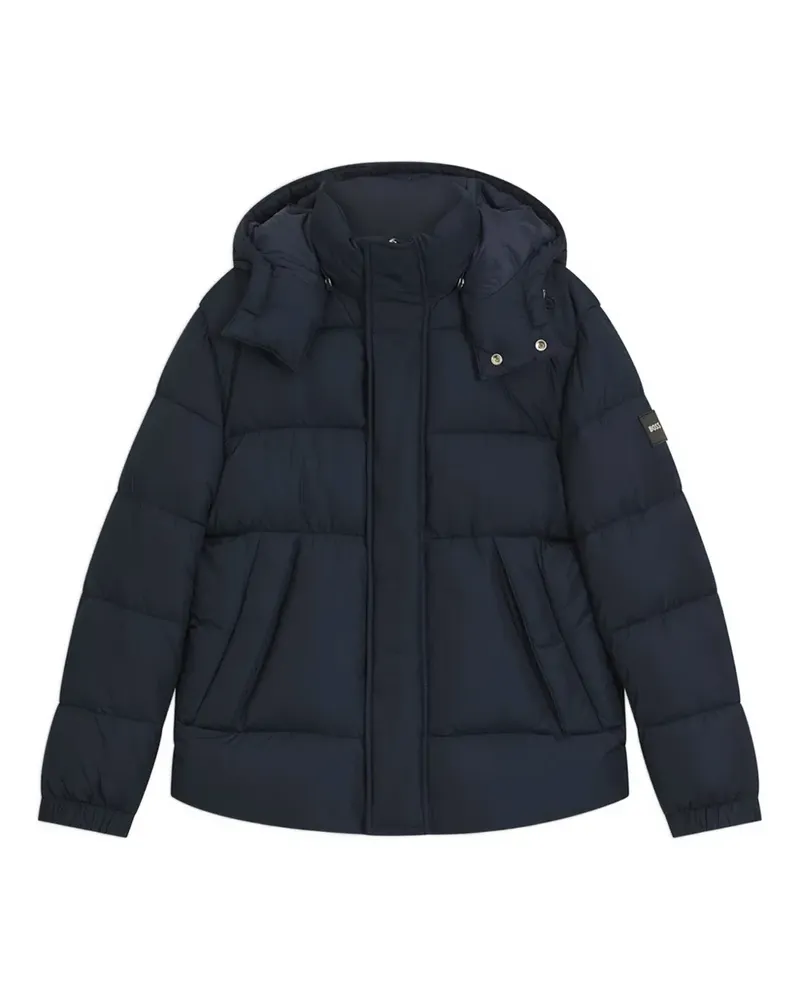 HUGO BOSS Gesteppte Corbinian5 Kapuzenjacke - Blau Blau