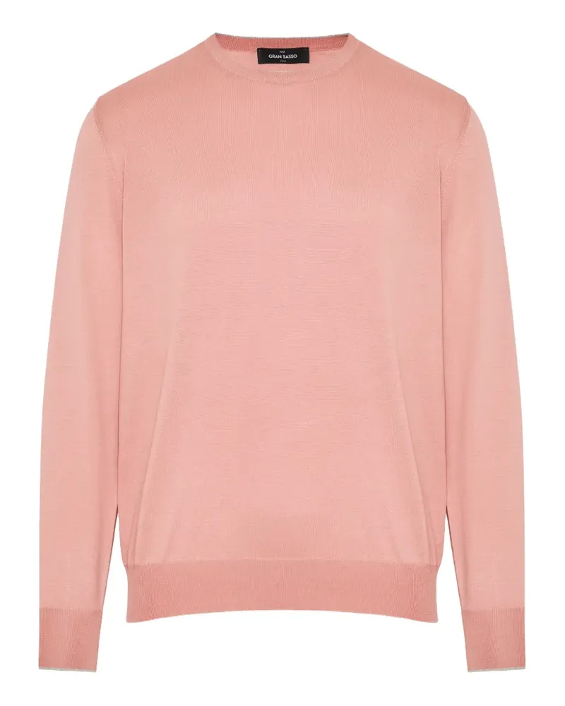 Gran Sasso Pullover mit rundem Ausschnitt - Rosa Rosa