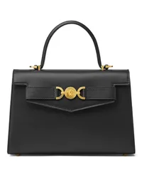 Versace Handtasche aus Leder Schwarz