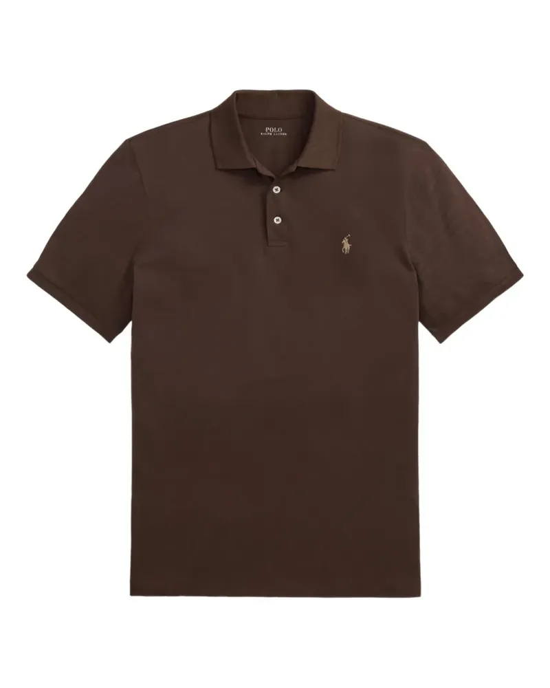 Ralph Lauren Poloshirt mit kurzen Ärmeln - Braun Braun