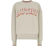 Sweatshirt mit Logo-Print - Grau