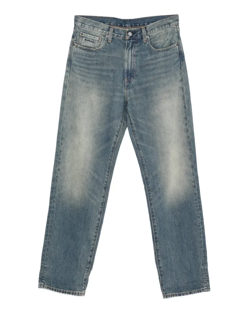 Barbour x Levi's Jeans mit Logo-Patch - Blau Blau