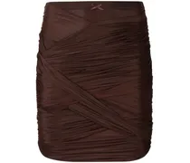 Geraffter Rock - Braun